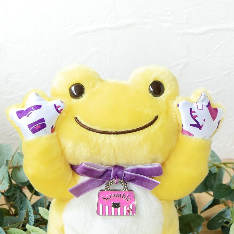 Pickles the Frog Bean Doll Plush A la mode Sunny Yellow Shibuya Japan Limit 2024