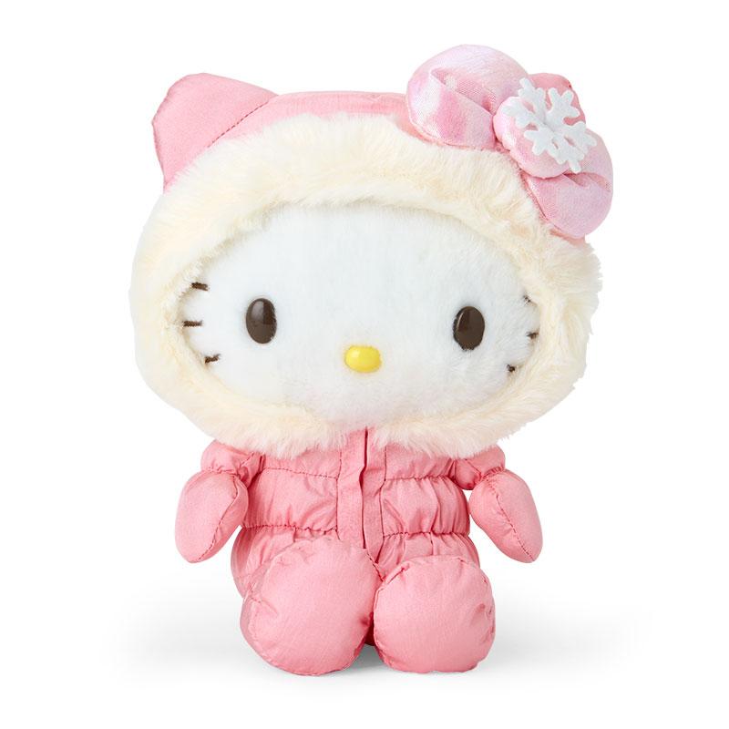 Hello Kitty Plush Doll Fluffy Winter Sanrio Japan 2024