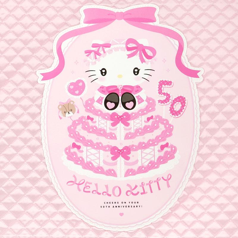 Hello Kitty Tote Bag 50th Anniversary Quilt Sanrio Japan 2024