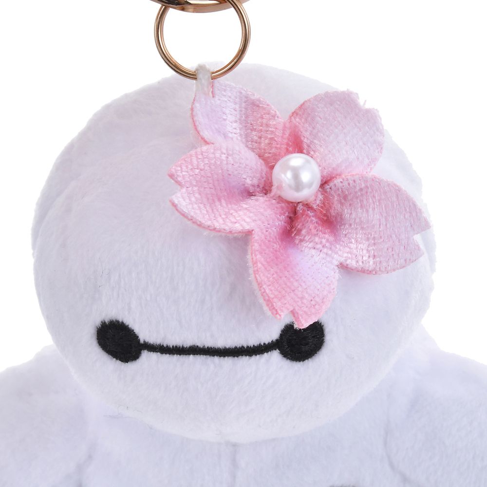 Big Hero 6 Baymax Plush Keychain SAKURA Disney Store Japan 2025