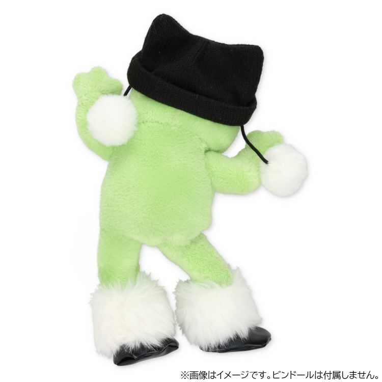 Pickles the Frog Costume for Bean Doll Plush Cat Ear Hat & Shoes Set Japan 2025