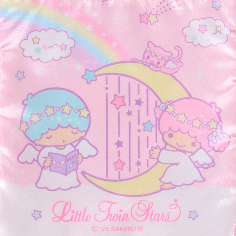 Little Twin Stars Kiki Lala Drawstring Pouch Pink Sanrio Japan