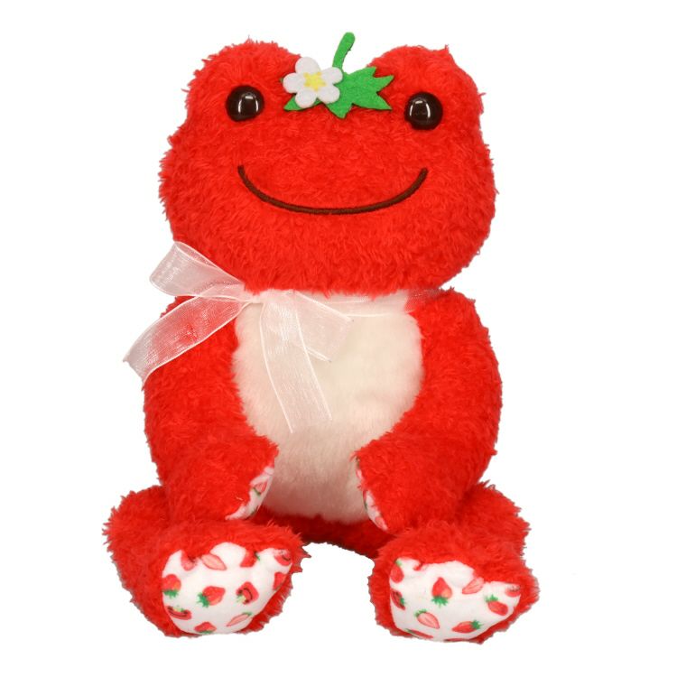 Pickles the Frog Bean Doll Plush Strawberry Japan 2024