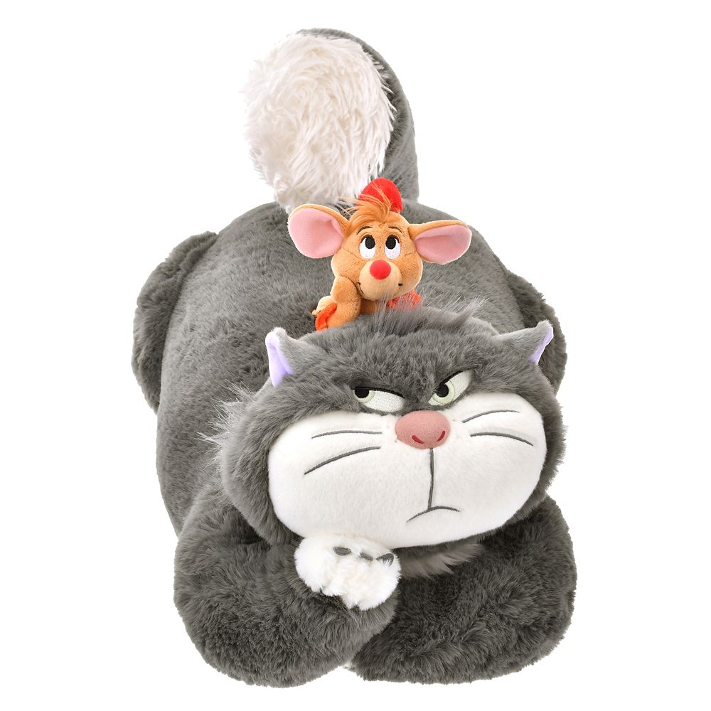 Cinderella Lucifer Jack Plush Doll CAT DAY 2025 Disney Store Japan