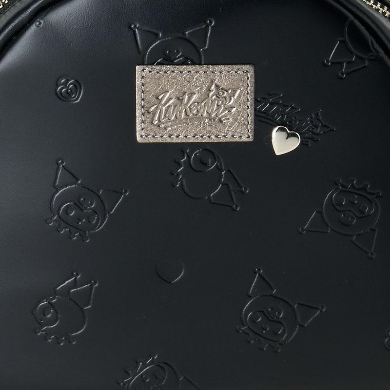 Kuromi Leather Backpack Black Sanrio Japan 2025