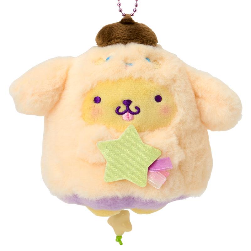 Pom Pom Purin Plush Mascot Holder Keychain Starry Ghost Sanrio Japan 2025