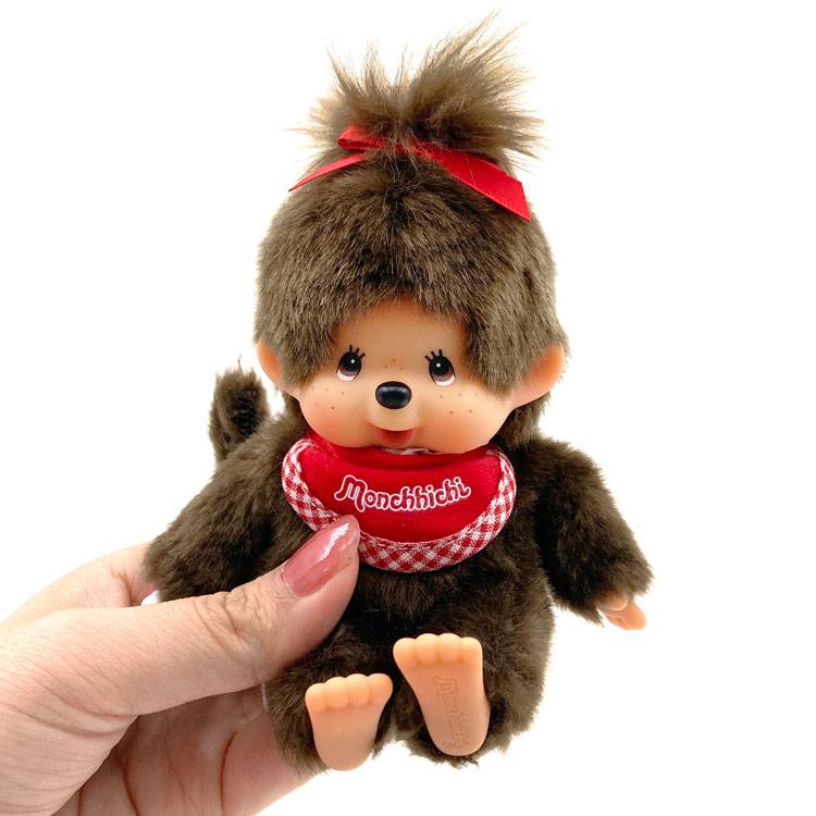 Monchhichi Doll SS Girl Premium Standard Brown Japan