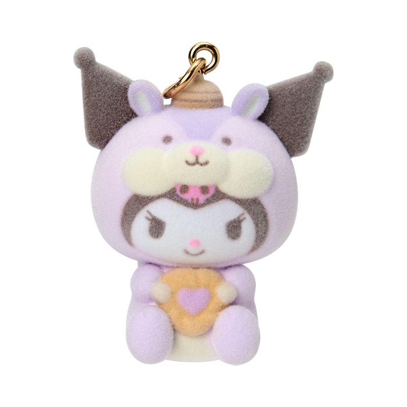 Kuromi Keychain Key Holder Tail Fluffy Squirrel Sanrio Japan 2025
