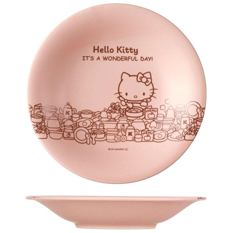 Hello Kitty Plate 16cm Mino ware Pink Sanrio Japan 2025
