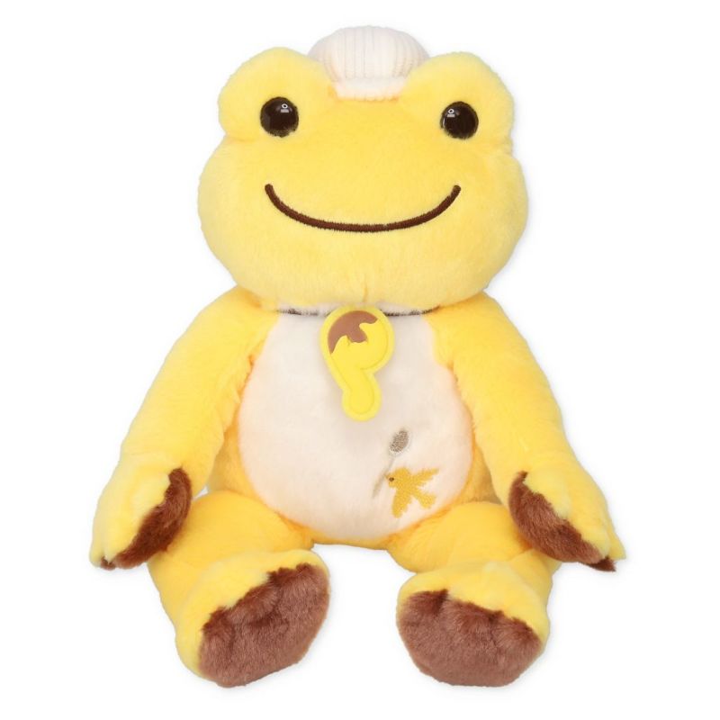 Pickles the Frog Bean Doll Plush Pudding Yellow Premium Shop 25 Japan Limit 2024