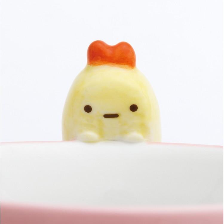 Sumikko Gurashi Fried Shrimp Tail Mug Cup w/ Figure Pink San-X Japan 2025