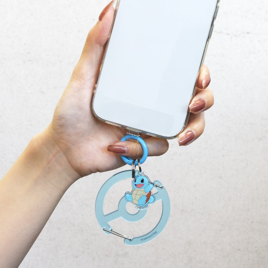 Squirtle Zenigame Multi Ring for Smartphone Carabiner Pokemon Center Japan 2025