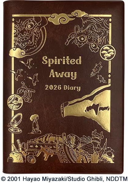 Spirited Away 2026 Schedule Book B6 Weekly Studio Ghibli Japan