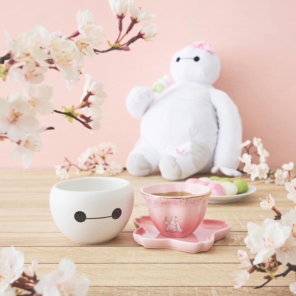 Big Hero 6 Baymax Ceramic Tea Cup & Sorcerer Set SAKURA Disney Store Japan 2025