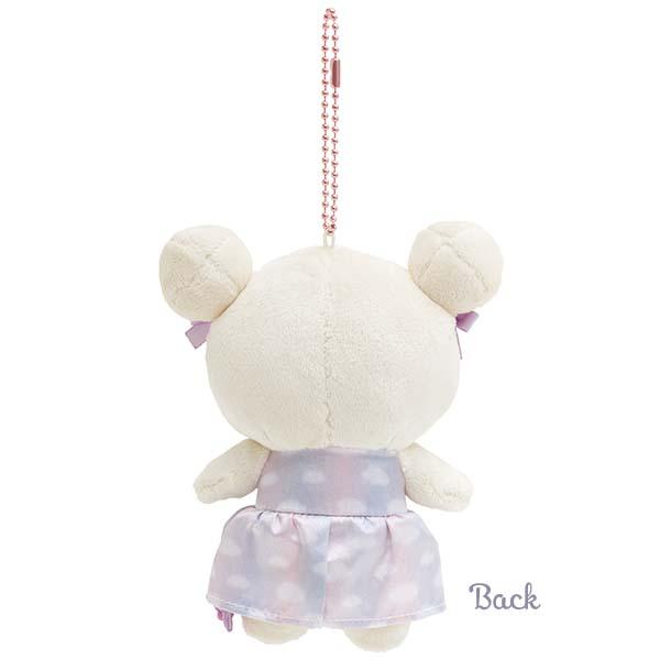 Korilakkuma Plush Keychain Sky Cotton Candy San-X Japan 2024 Rilakkuma