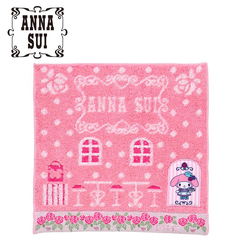 My Melody ANNA SUI Towel Handkerchief Pink Sanrio Japan 2025