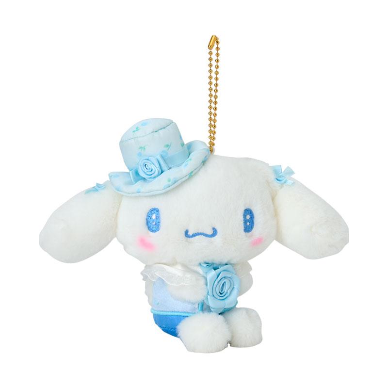 Cinnamoroll Plush Mascot Holder Keychain Dolly Rose Sanrio Japan 2024