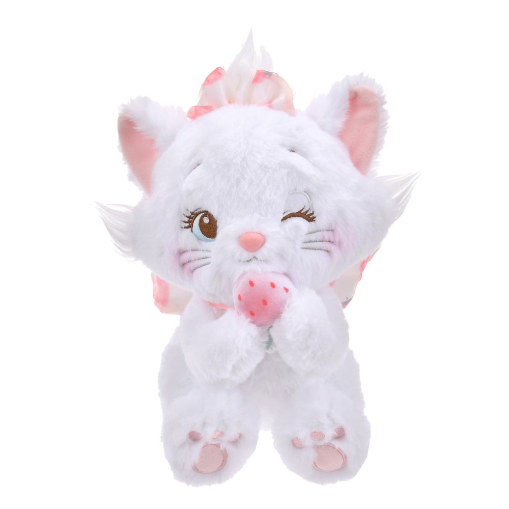 The Aristocats Marie Cat Plush Doll STRAWBERRY COLLECTION Disney Store Japan