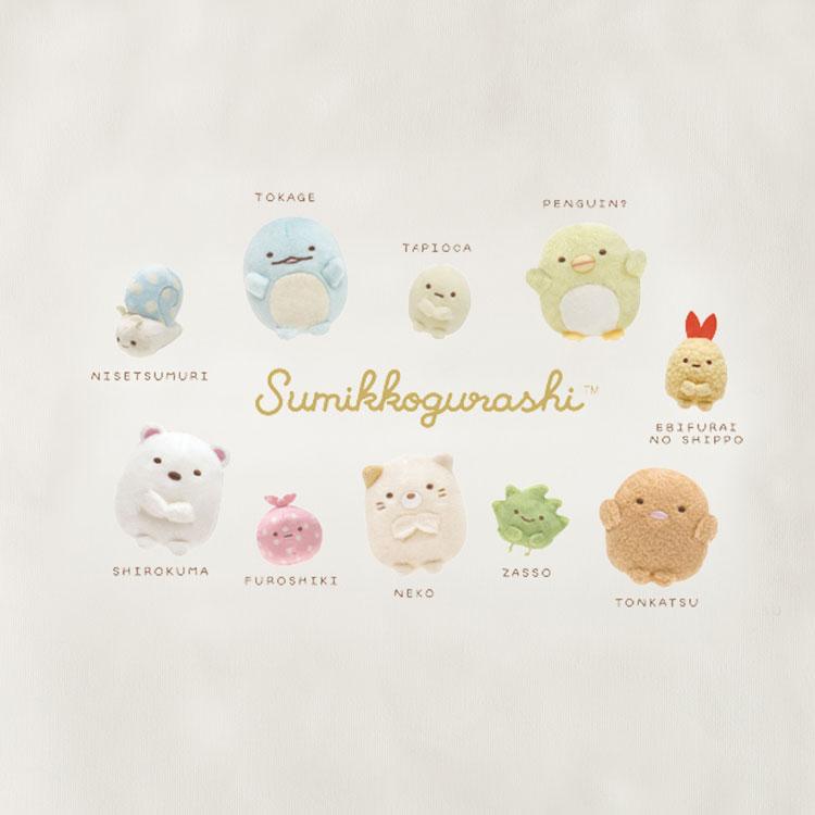 Sumikko Gurashi Tote Bag White Stuffed Animal Photos San-X Japan 2025