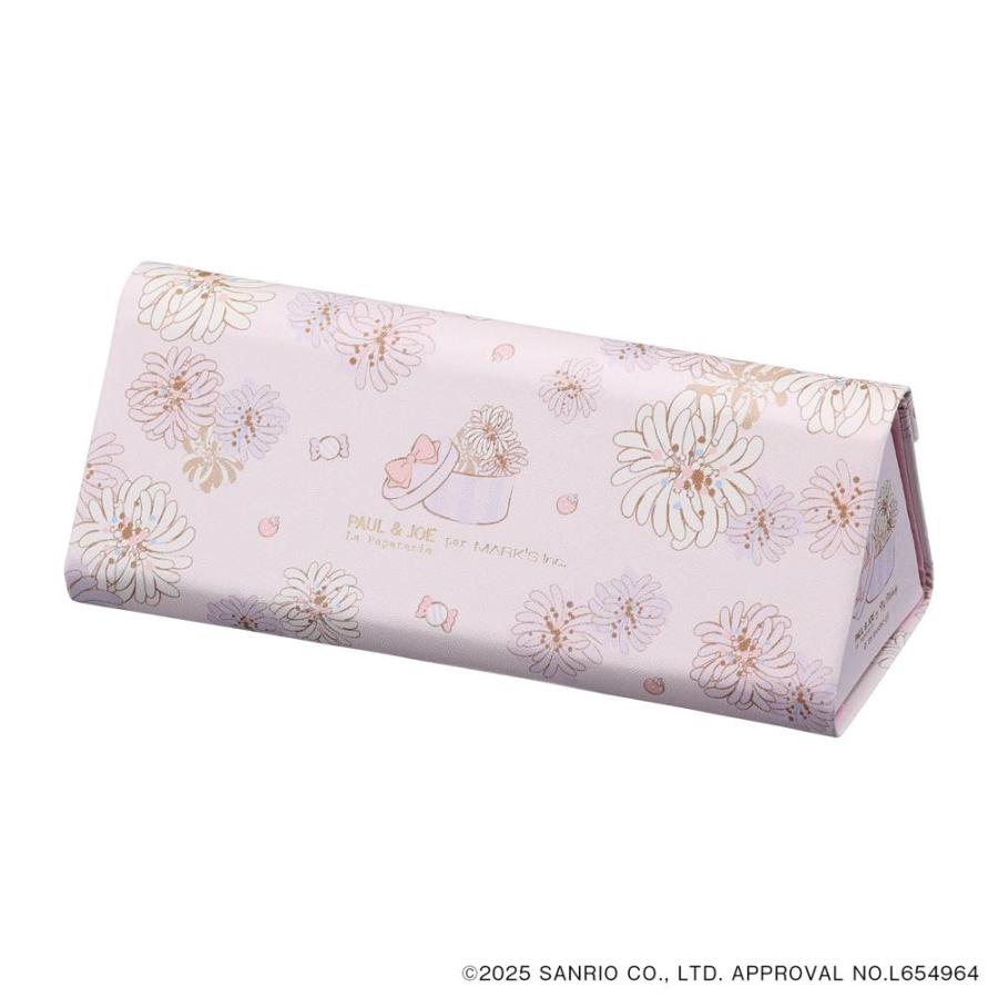 My Melody Glasses Case Chrysanthem Pink PAUL & JOE Japan 2025