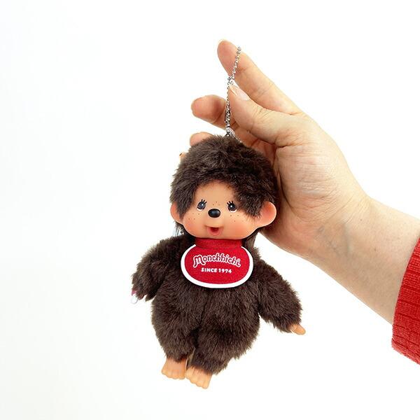 Monchhichi Plush Keychain Boy Japan