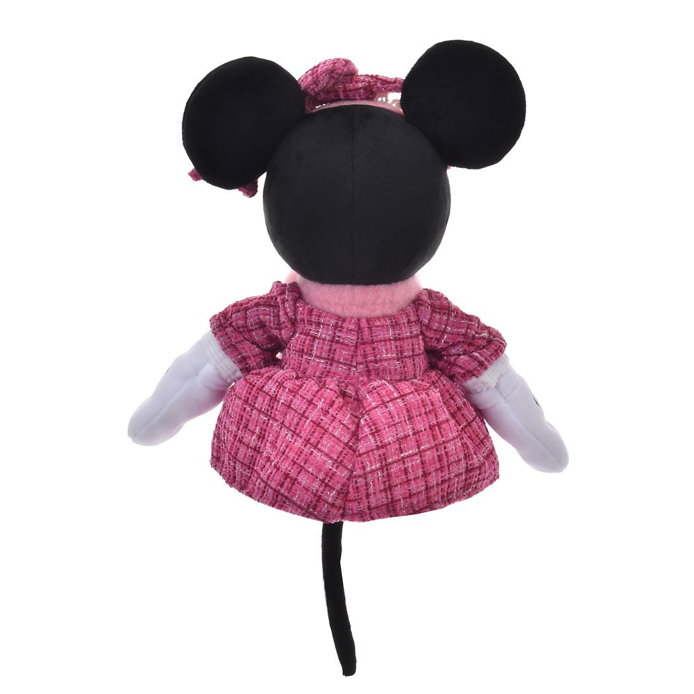 Minnie Plush Doll TWEED STYLE Disney Store Japan 2025