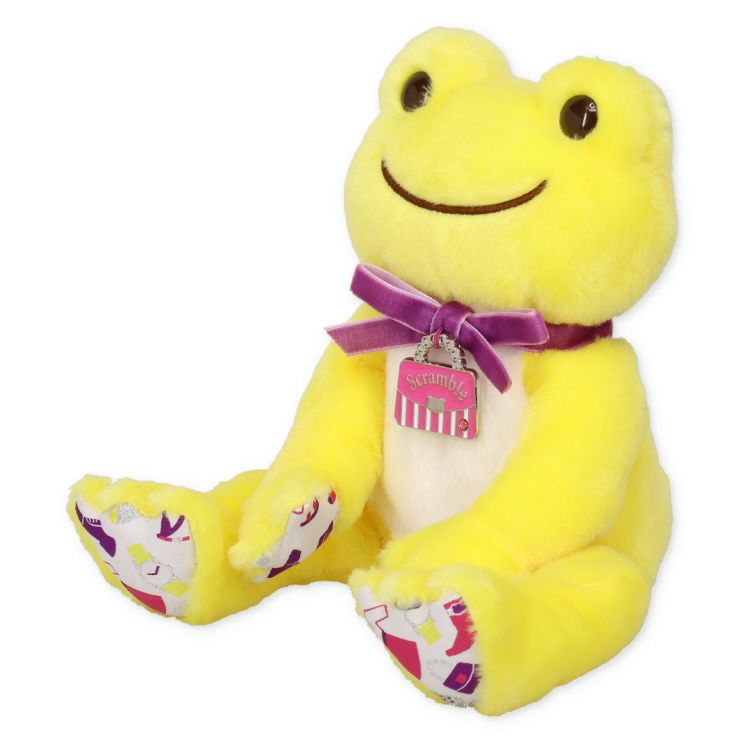 Pickles the Frog Bean Doll Plush A la mode Sunny Yellow Shibuya Japan Limit 2024