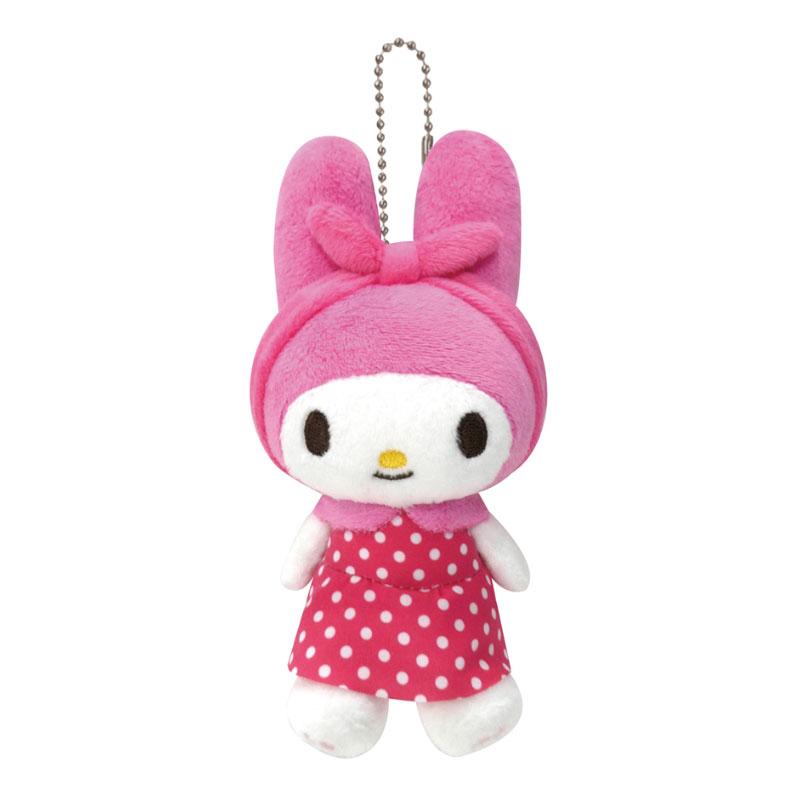 My Melody Plush Mascot Holder Keychain Vintage Retro Sanrio Japan 2024