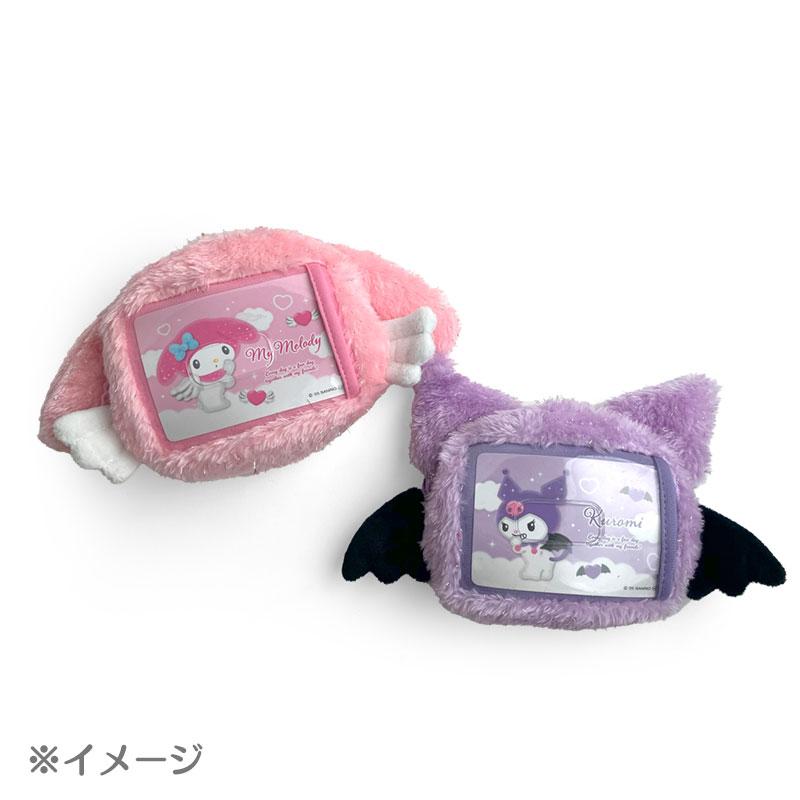 My Melody Plush Pass Case Face Angel Pink Sanrio Japan 2025