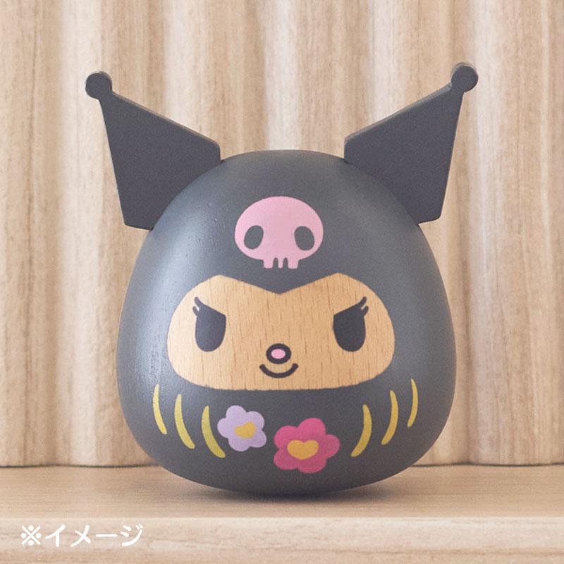 Kuromi Wood Daruma Sanrio Japan 2025