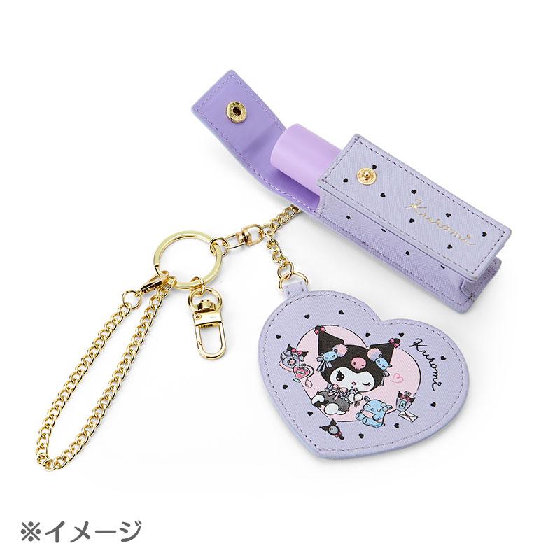 Kuromi Lip Casr Mirror Keychain Key Holder Romikyun Room Sanrio Japan 2024