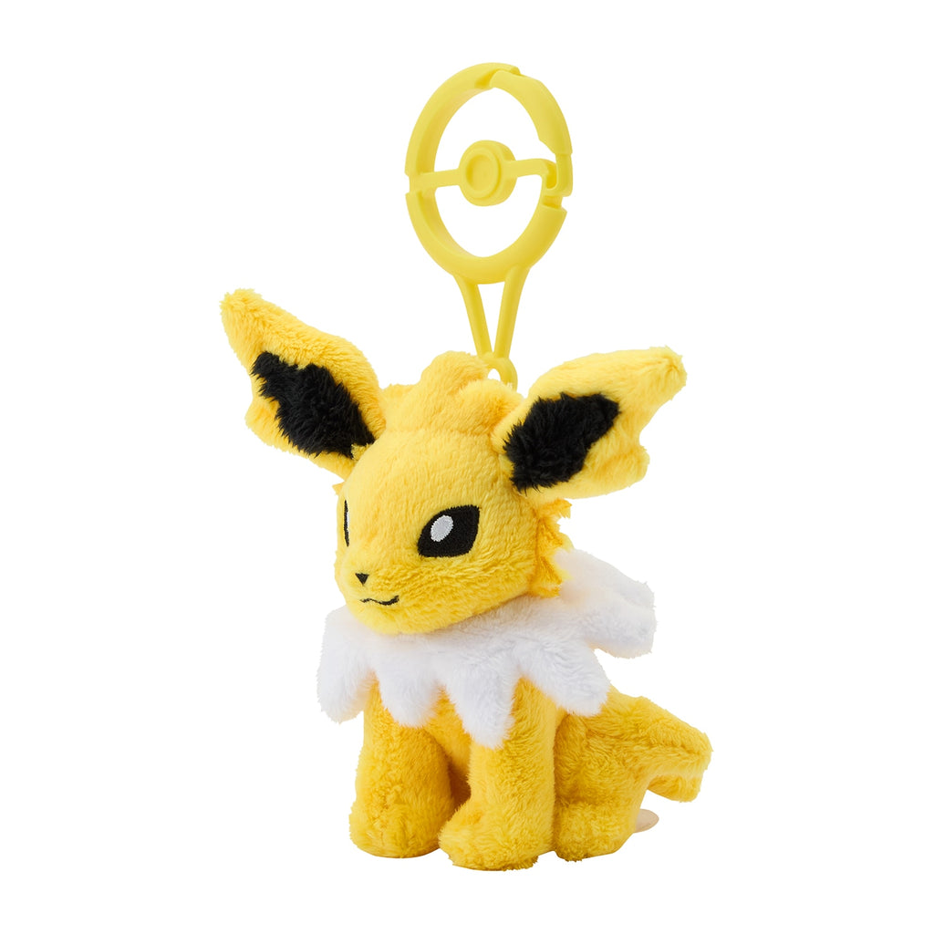 Jolteon Thunders Plush Keychain with Carabiner Pokemon Center Japan 2024