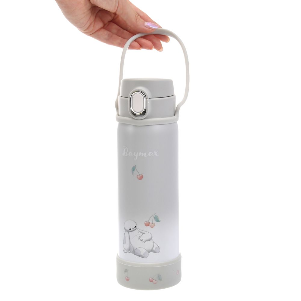 Big Hero 6 Baymax Stainless Bottle Strap 470ml Gradiention Disney Store Japan