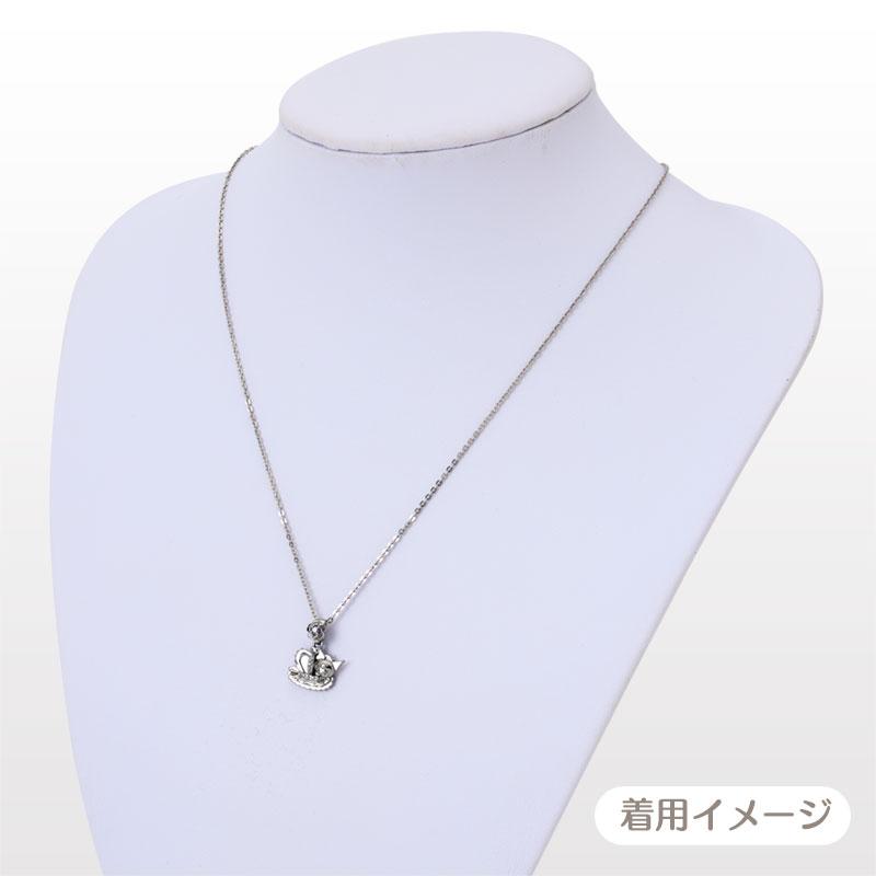 Kuromi 20th Anniversary Crown Necklace Black Sanrio Japan 2025 With Box