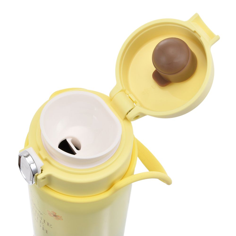 Winnie the Pooh Stainless Bottle Strap 470ml Gradiention Disney Store Japan 2025