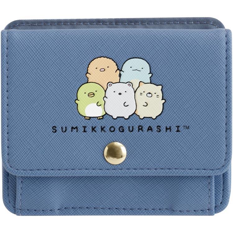 Sumikko Gurashi Fragment Coin Case Pouch Blue San-X Japan 2025