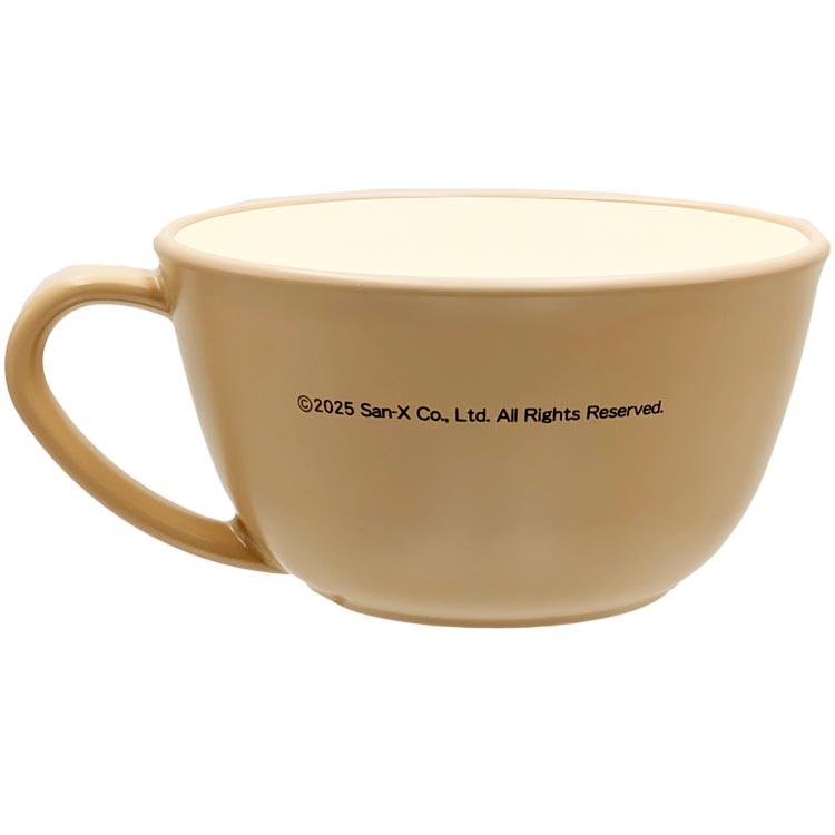Rilakkuma Soup Mug Cup Beige San-X Japan 2025