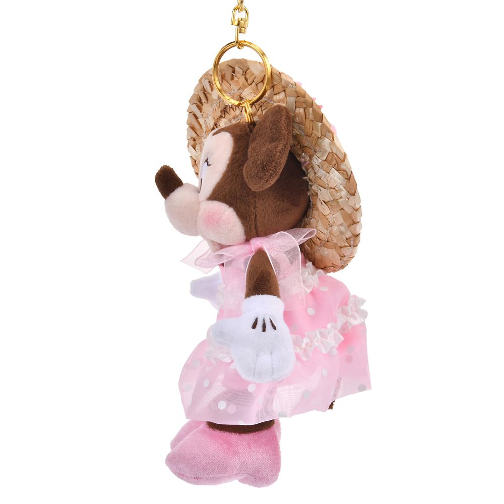 Minnie Plush Keychain Summer Style Disney Store Japan 2025