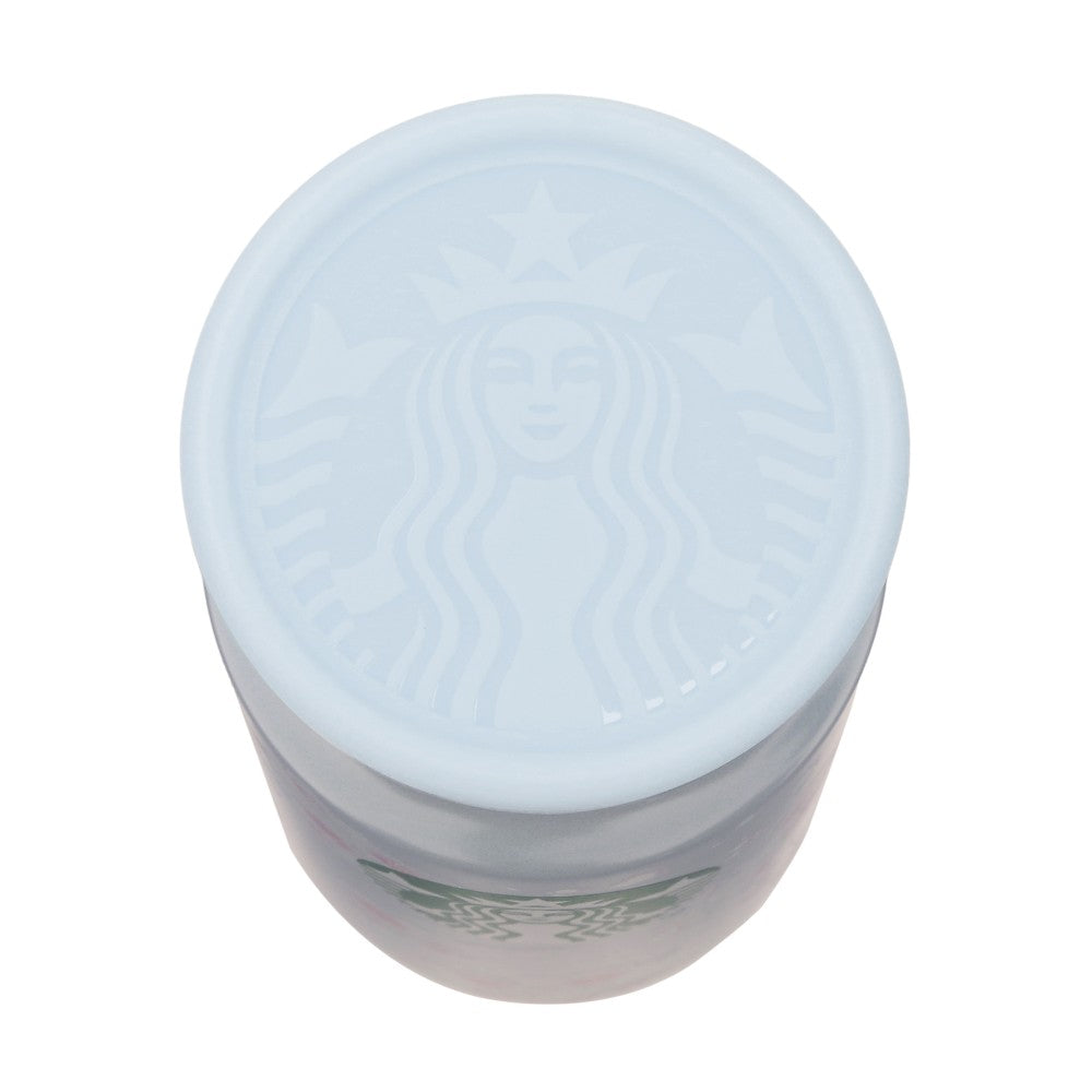 Starbucks Japan SAKURA 2025 Stainless Bottle Pale Blue 355ml Tumbler