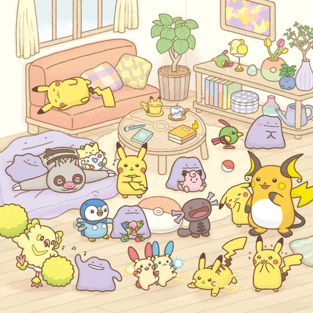 Ditto Metamon Norinori Dancing Plush Doll Ten Poke Ten Colors Pokemon Japan 2025