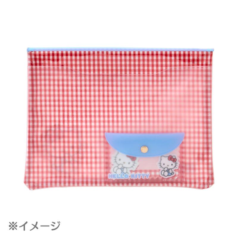 Kuromi Clear Flat Pouch Sanrio Japan 2025