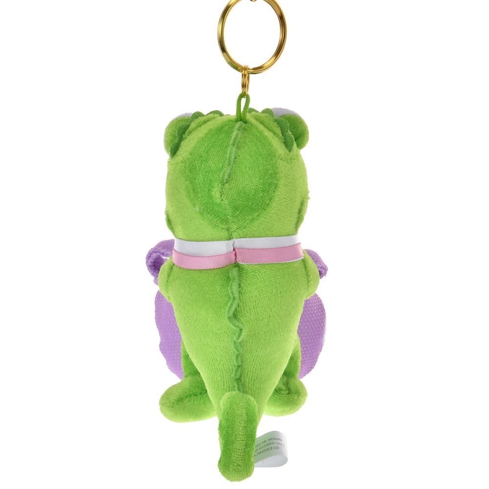 Tangled Rapunzel Pascal Plush Keychain WISHING YOU A LOVELY DAY Disney Japan