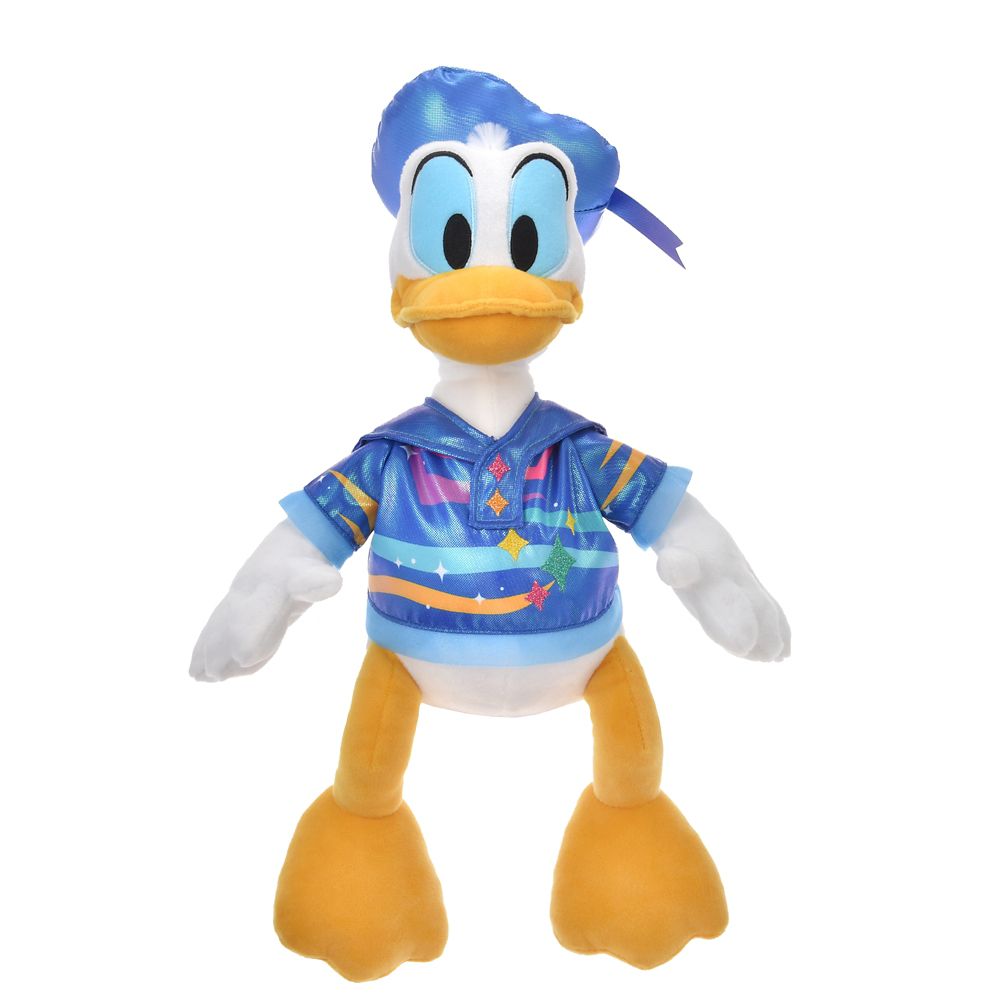 Donald Plush Doll DISNEYLAND RESORT 70TH CELEBRATION Disney Store Japan 2025