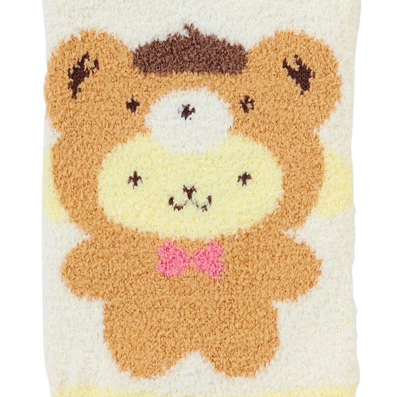 Pom Pom Purin Socks Mokomoko Fluffy Bear Sanrio Japan 2024