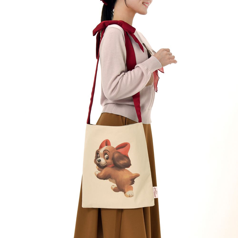 LADY AND THE TRAMP 70TH Tote Bag Disney Store Japan