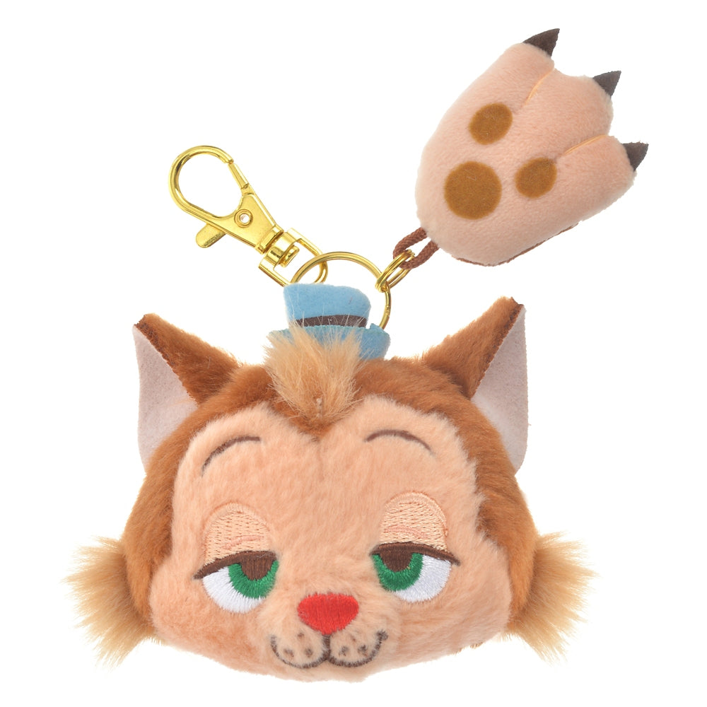 Pinocchio Gideon Plush Keychain Paw Disney Store Japan 2024