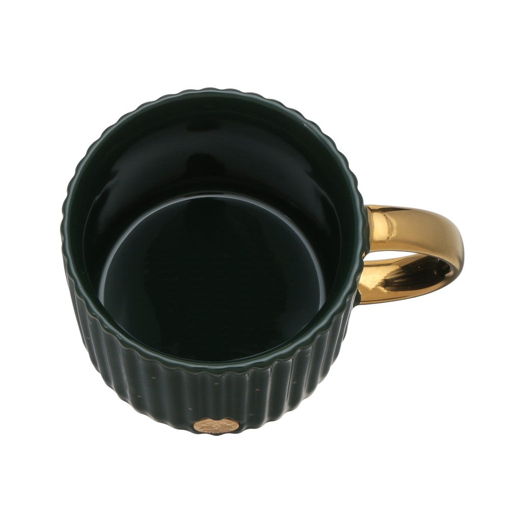 Starbucks Japan Holiday 2025 Mug Cup Medal Green 355ml Christmas