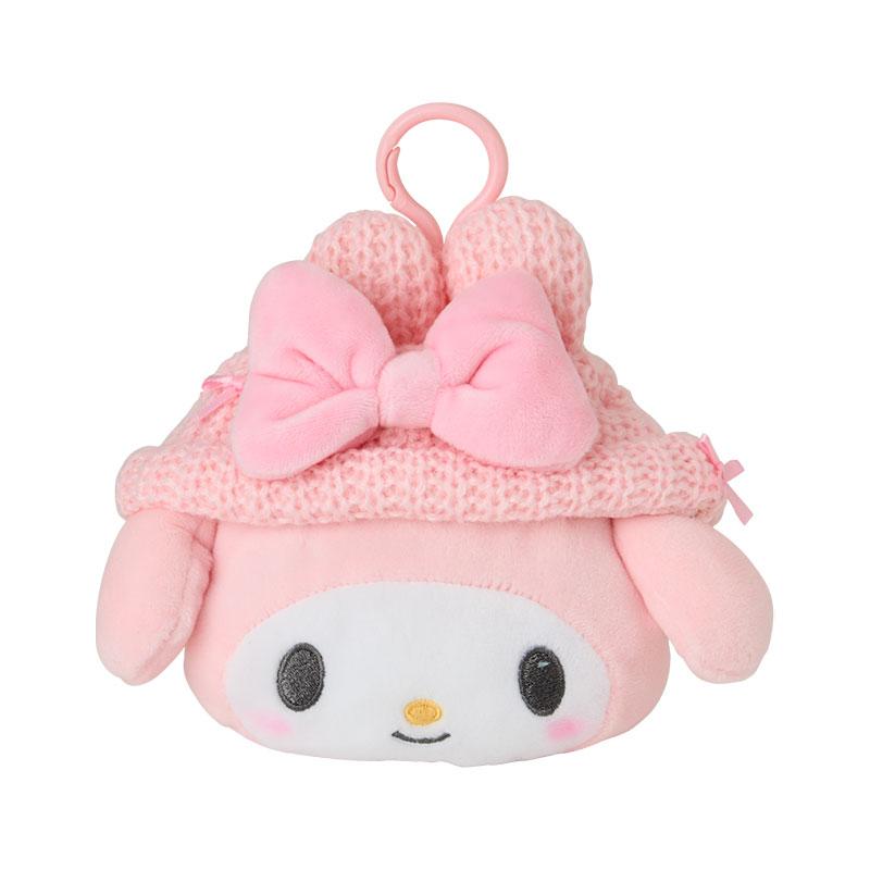 My Melody mini Pouch Face Shape Ears Key Holder Sanrio Japan 2024