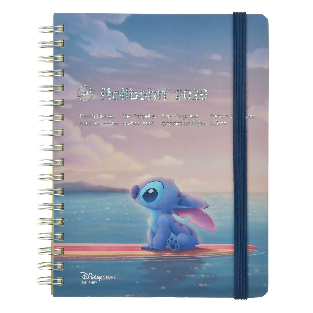 Stitch Scrump Lilo 2026 Schedule Book B6 Rollbahn Diary L Disney Store Japan