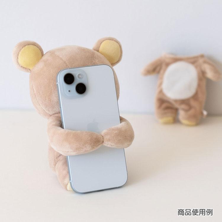 BASIC RILAKKUMA Favorite Things Plush Smartphone Stand San-X Japan 2024